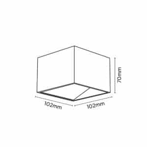 Keylight Block W technical drawing