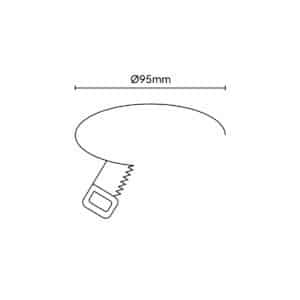 Keylight Cap technical hole size