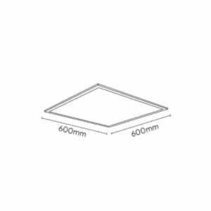 Keylight Insert Flat technical drawing