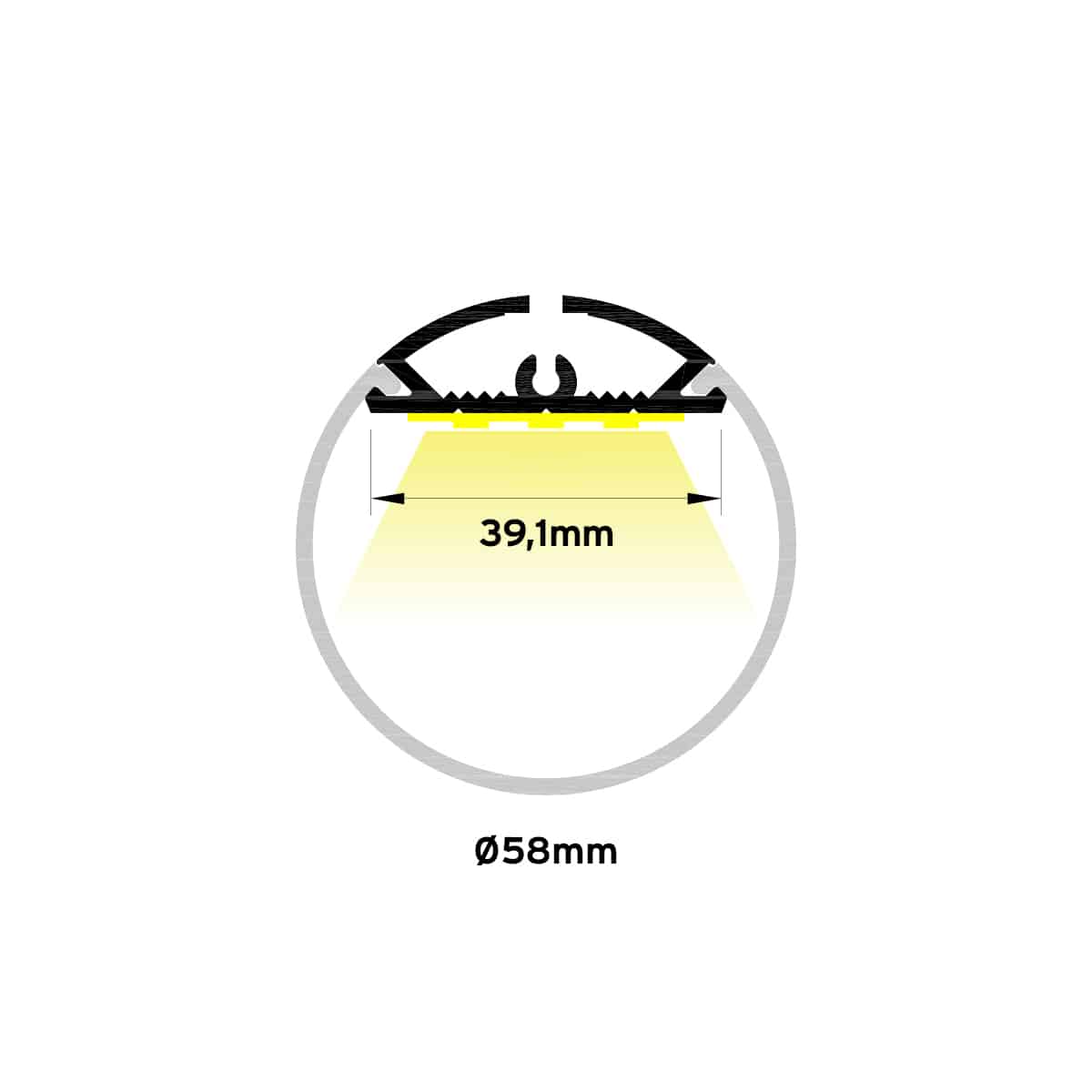 Led Line Tube 60 - Products - Keylight