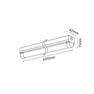 Keylight Line Eco 600 technical drawing