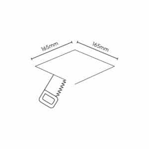 Keylight Luxx technical hole size