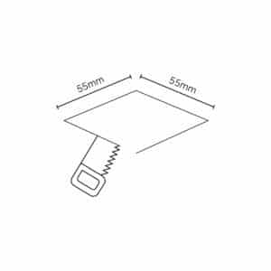 Keylight Mito SQ technical hole size