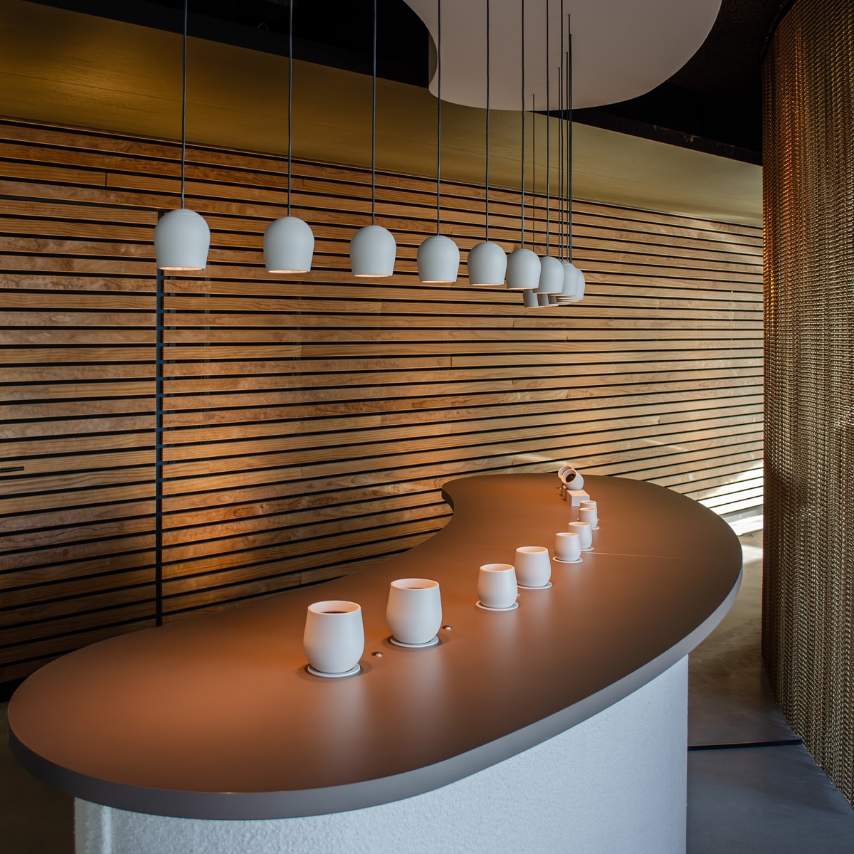 Keylight showroom Venus collection display